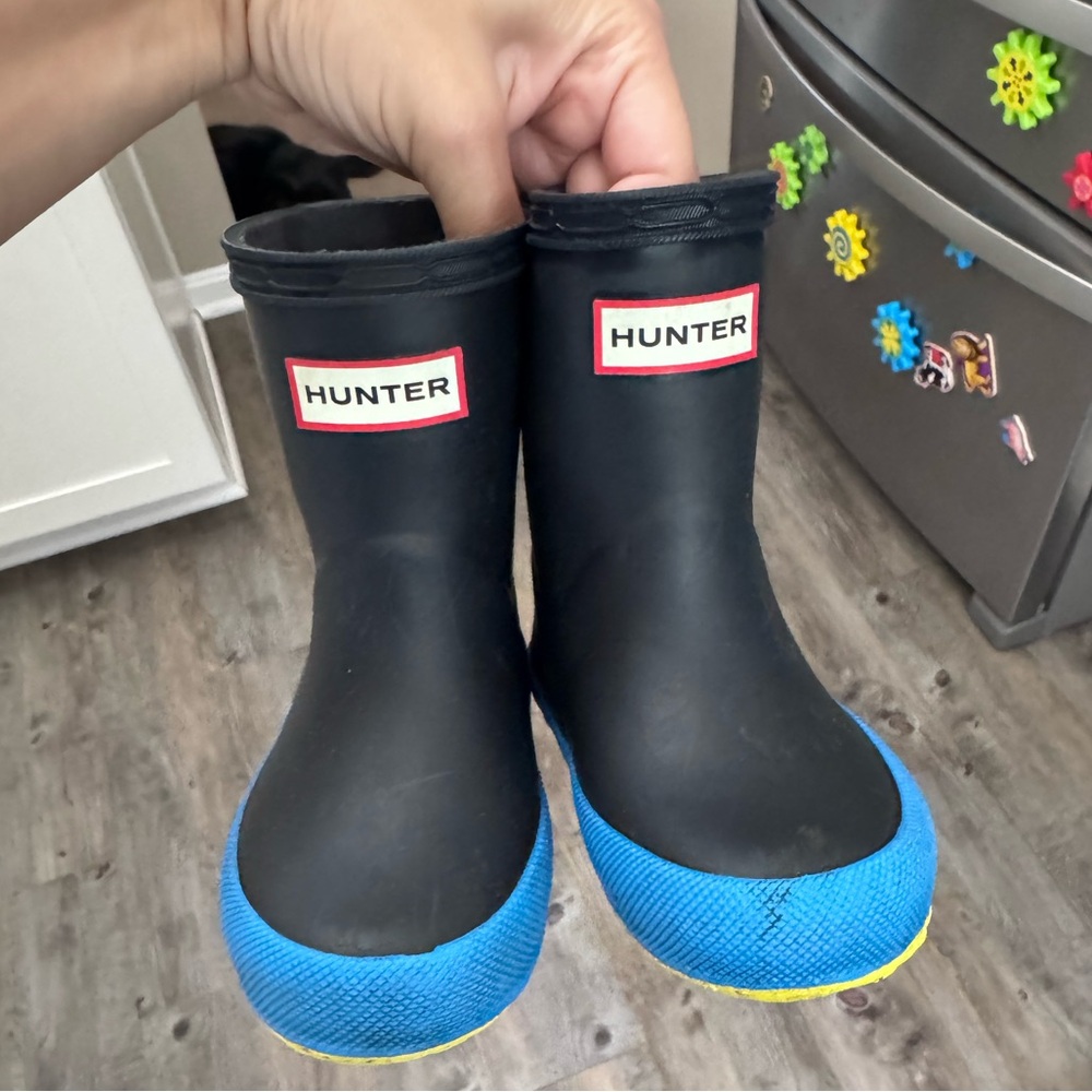 US 5 toddler hunter boots.